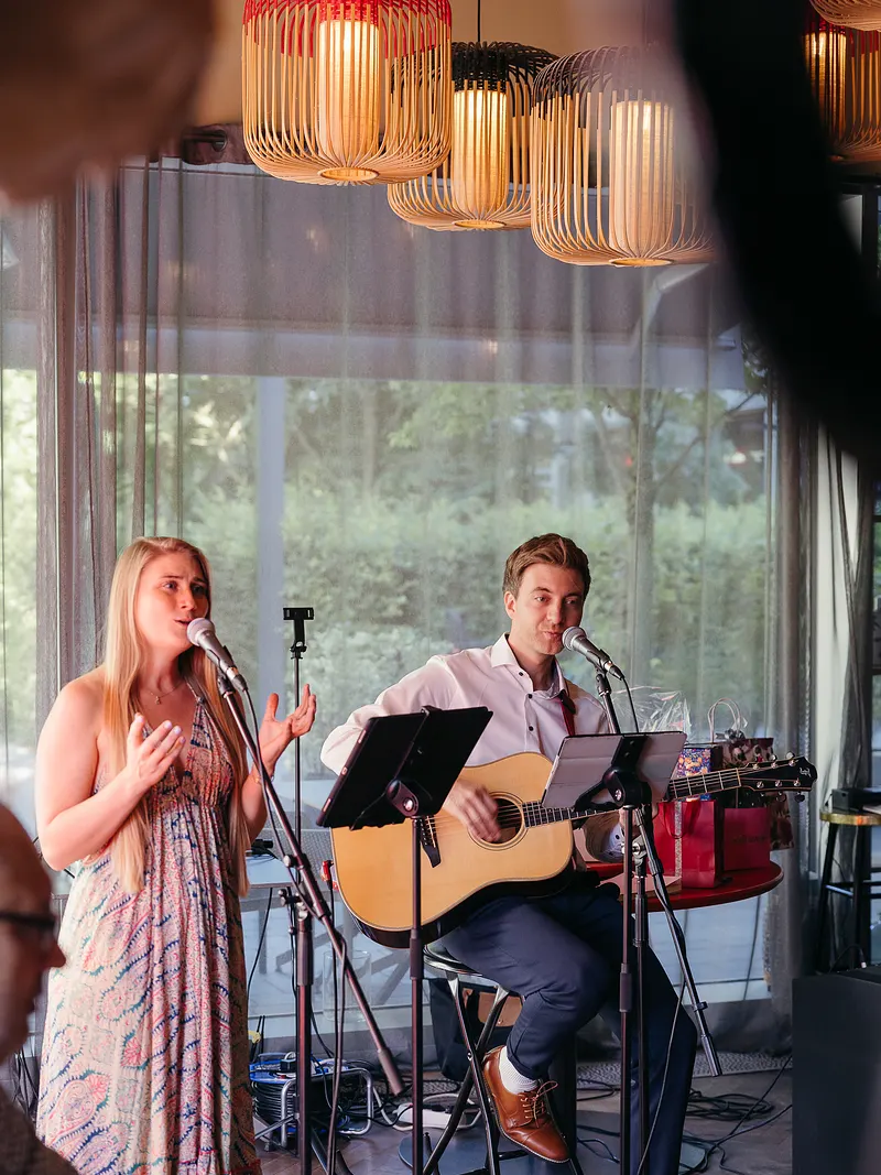 Livemusik zum Sektempfang und zur Kaffeetafel in München